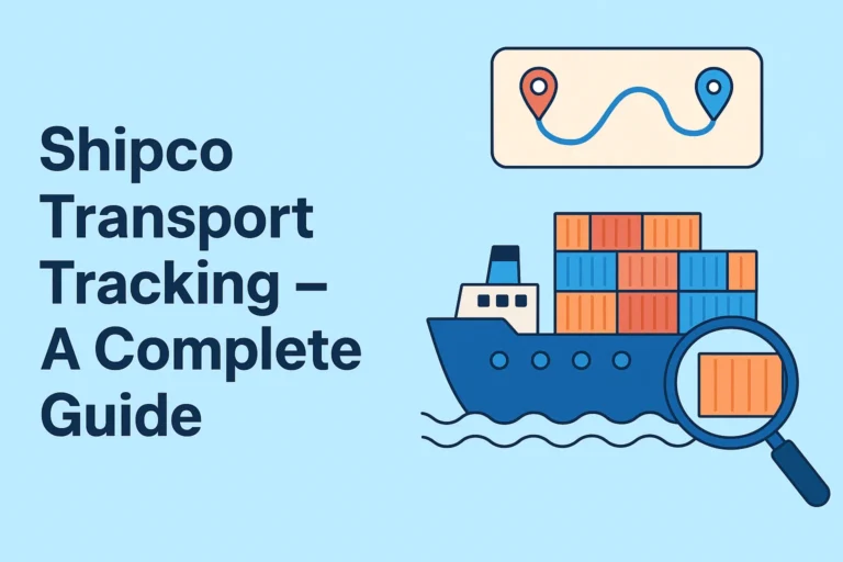 Shipco Transport Tracking – A Complete Guide